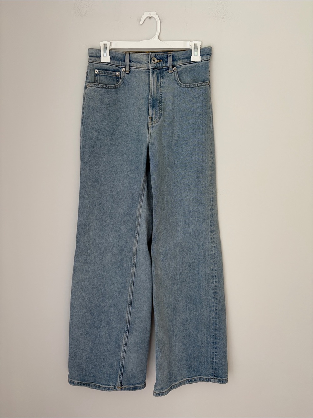 Everlane Light Wash Way High Sailor Wide Leg Jeans NWOT